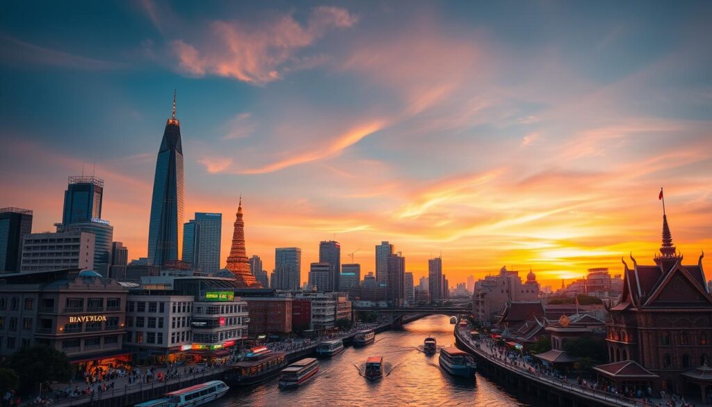 Bangkok cityscape