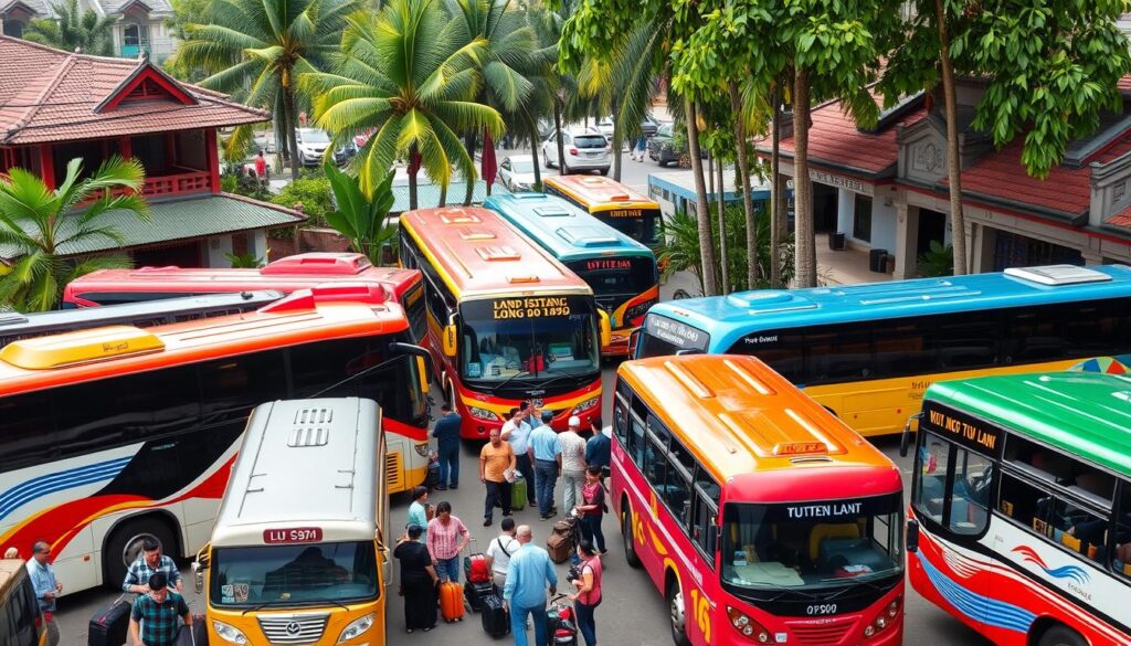 Bus transportation in Vietnam