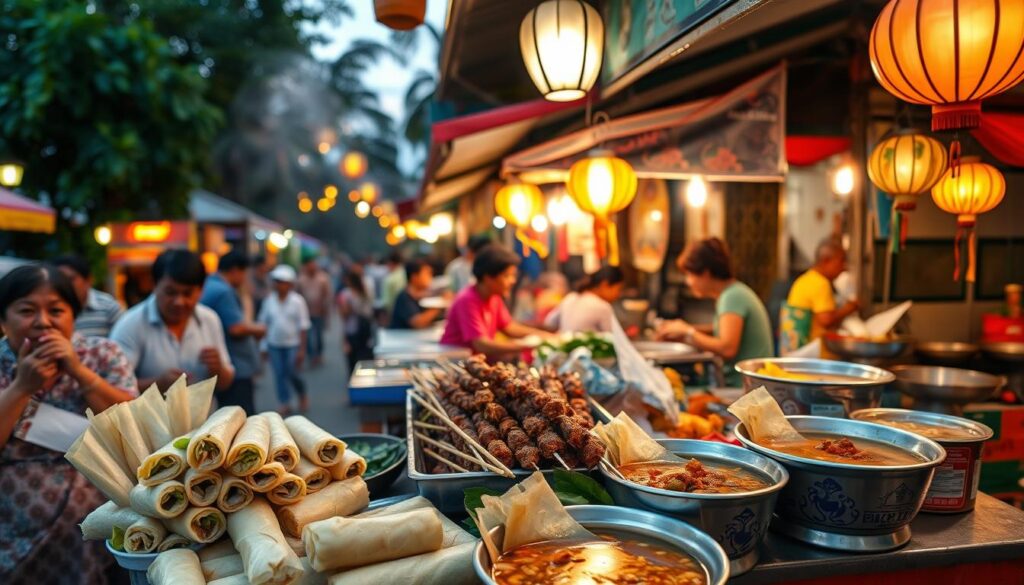 Cambodian street food