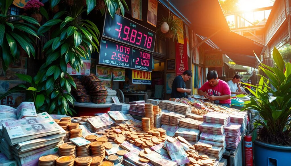 Indonesian Rupiah exchange rates