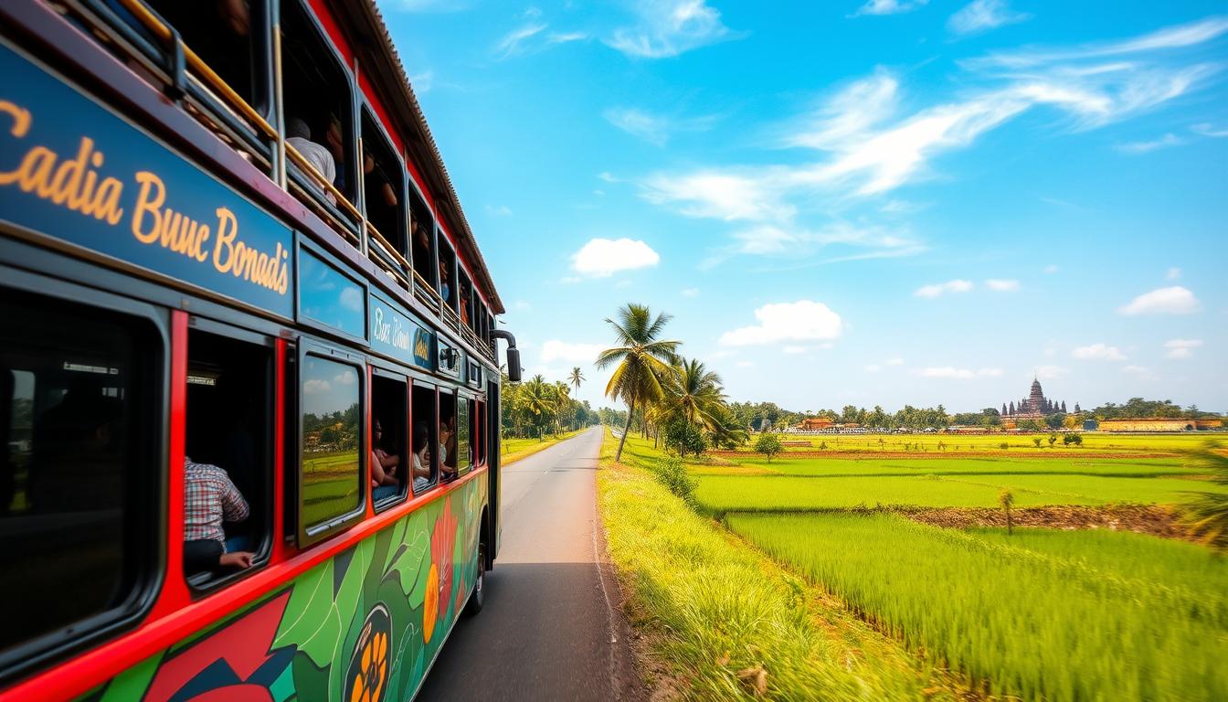 Long-Distance Bus Travel in Cambodia