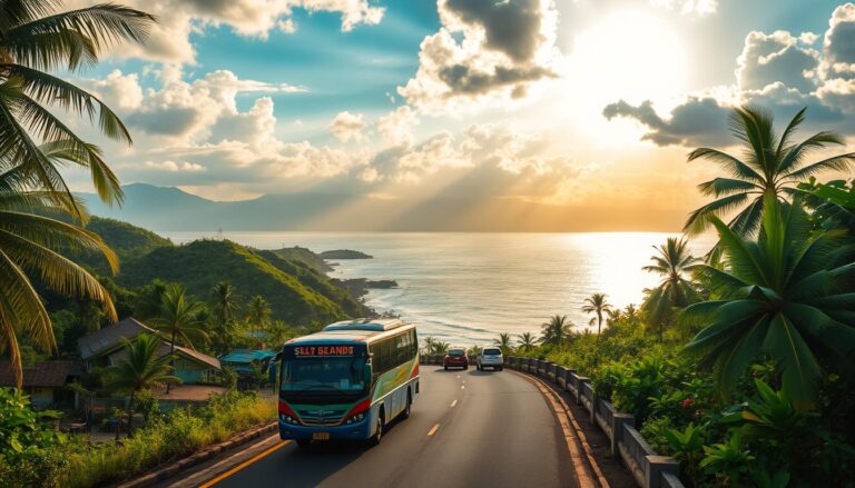 Long-Distance Bus Travel in Indonesia