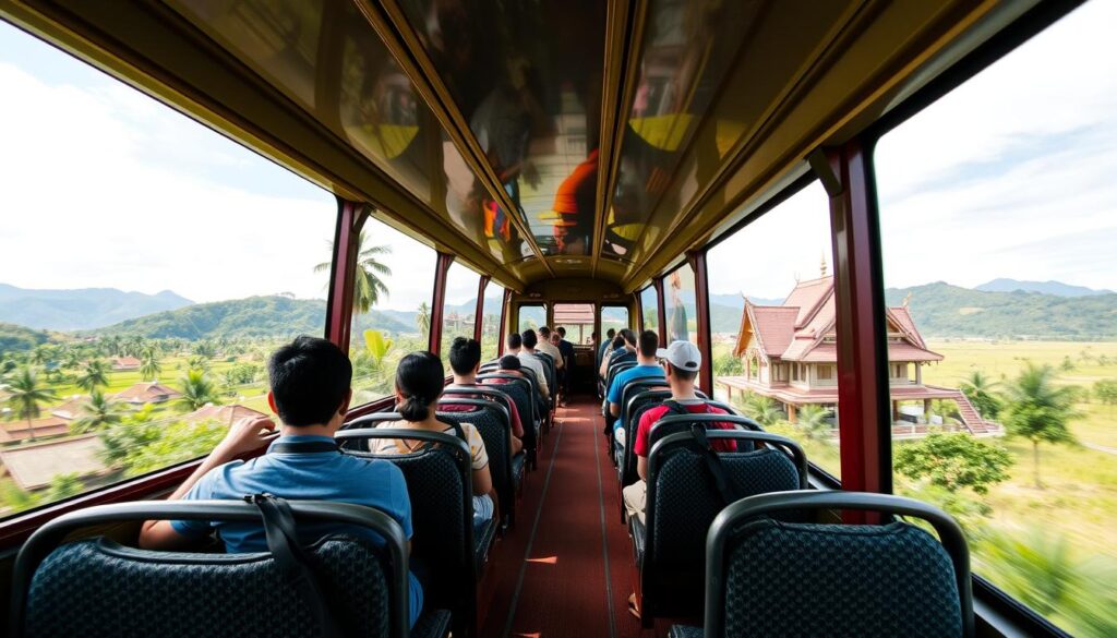 Long-Distance Bus Travel in Thailand