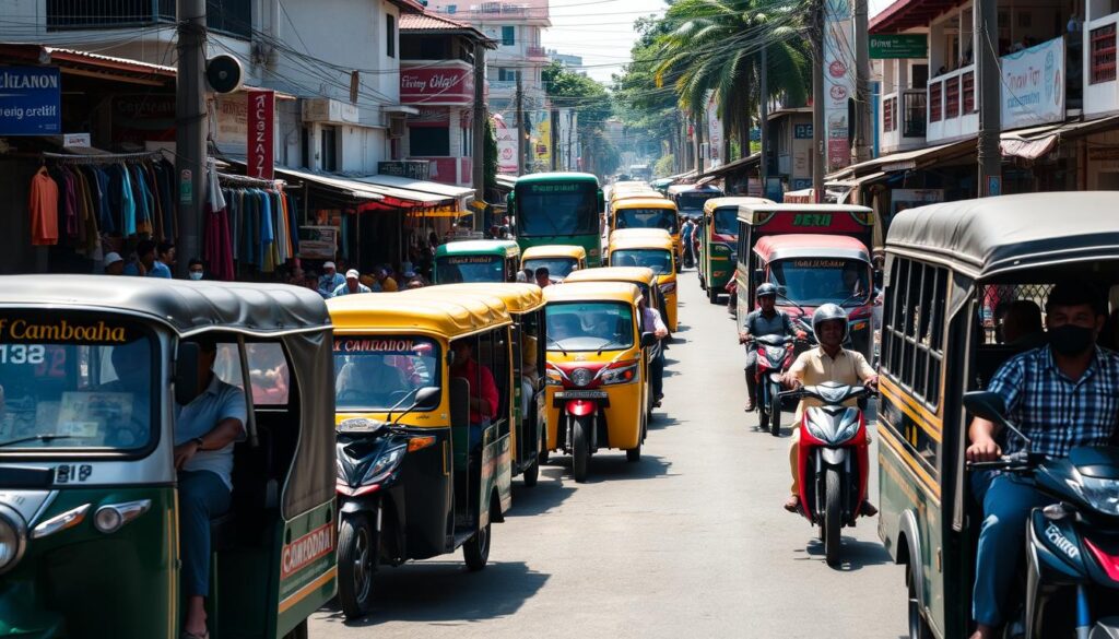 Public transportation in Cambodia