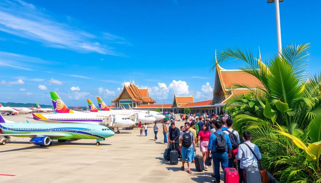 domestic flights in Thailand