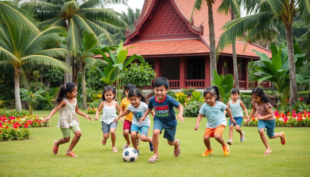 expat kids in Thailand