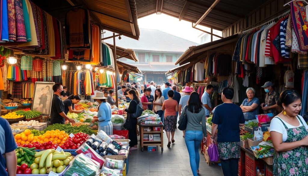 local market customs in Vietnam