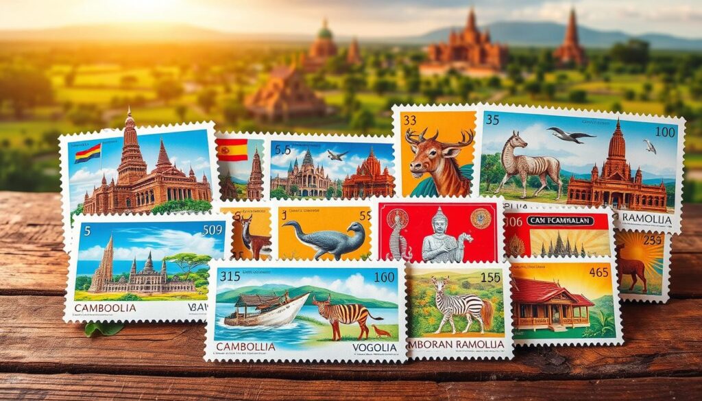 postage rates Cambodia