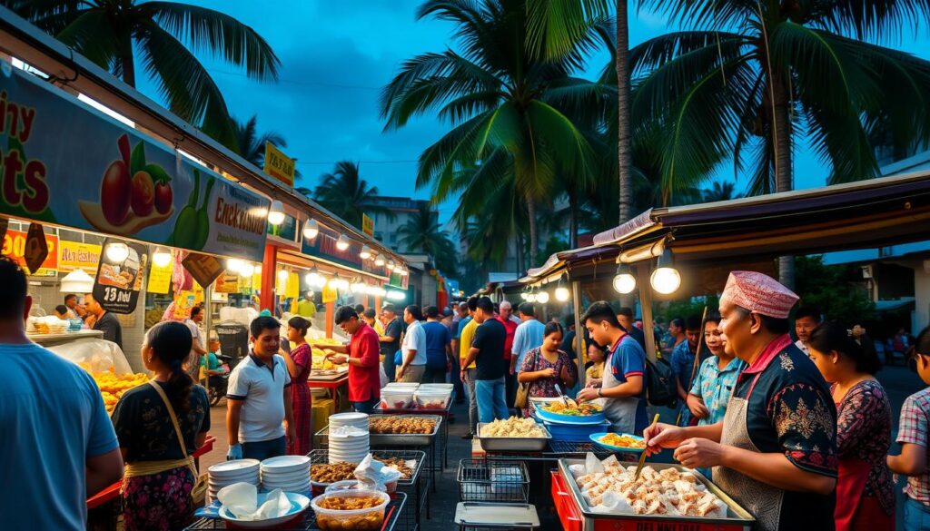 Indonesian street food